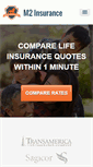 Mobile Screenshot of m2insurance.com